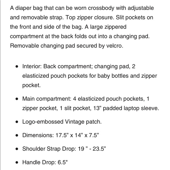 ⭐️Host pick⭐️NWT Matt & Nat Diaper bag - only one left❗️ - Picture 6 of 14